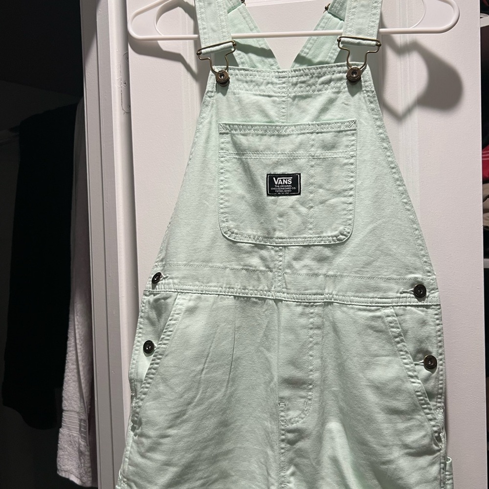 Vans Light Green Apparel with Logo Patch XS